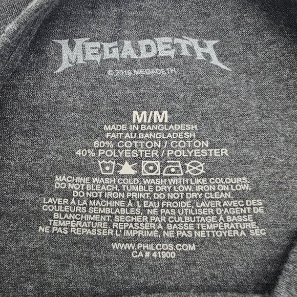 Men's Graphic Short sleeved T-Shirt Megadeth 'Peace Sells, But Who's Buying", M - Picture 5 of 12
